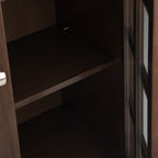 Acadian 39 Inch Wide Solid Wood Transitional Storage Cabinet
