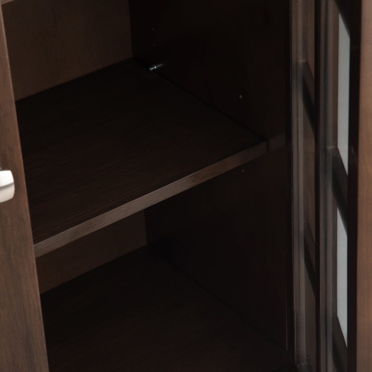 Acadian 39 Inch Wide Solid Wood Transitional Storage Cabinet