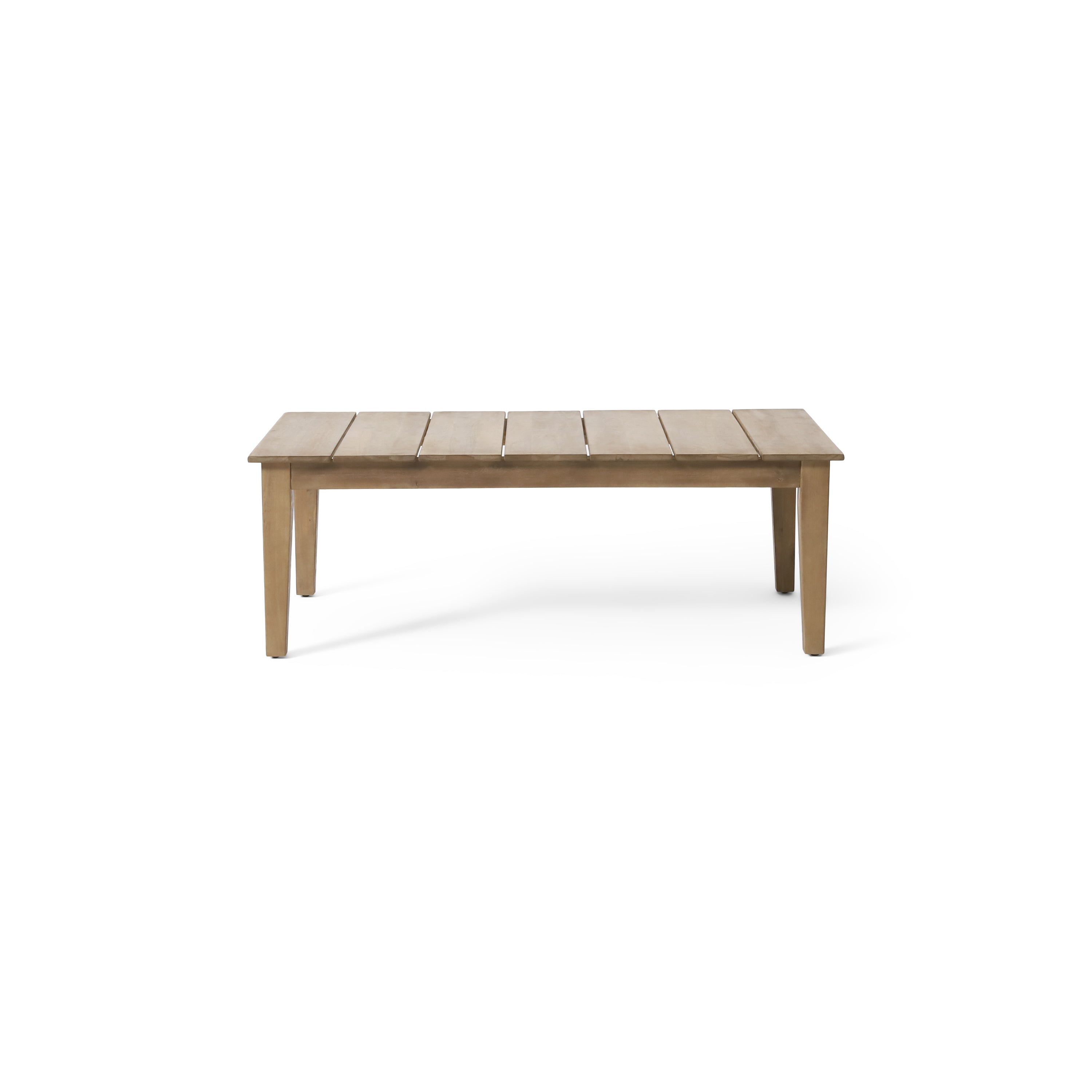 Acacia Wood Outdoor Coffee Table
