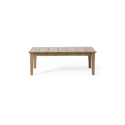 Acacia Wood Outdoor Coffee Table