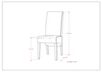Avalon - Deluxe Parson Dining Chair (Set of 2) - Light
