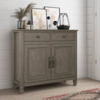 Connaught Solid Wood Entryway Storage Cabinet in Farmhouse