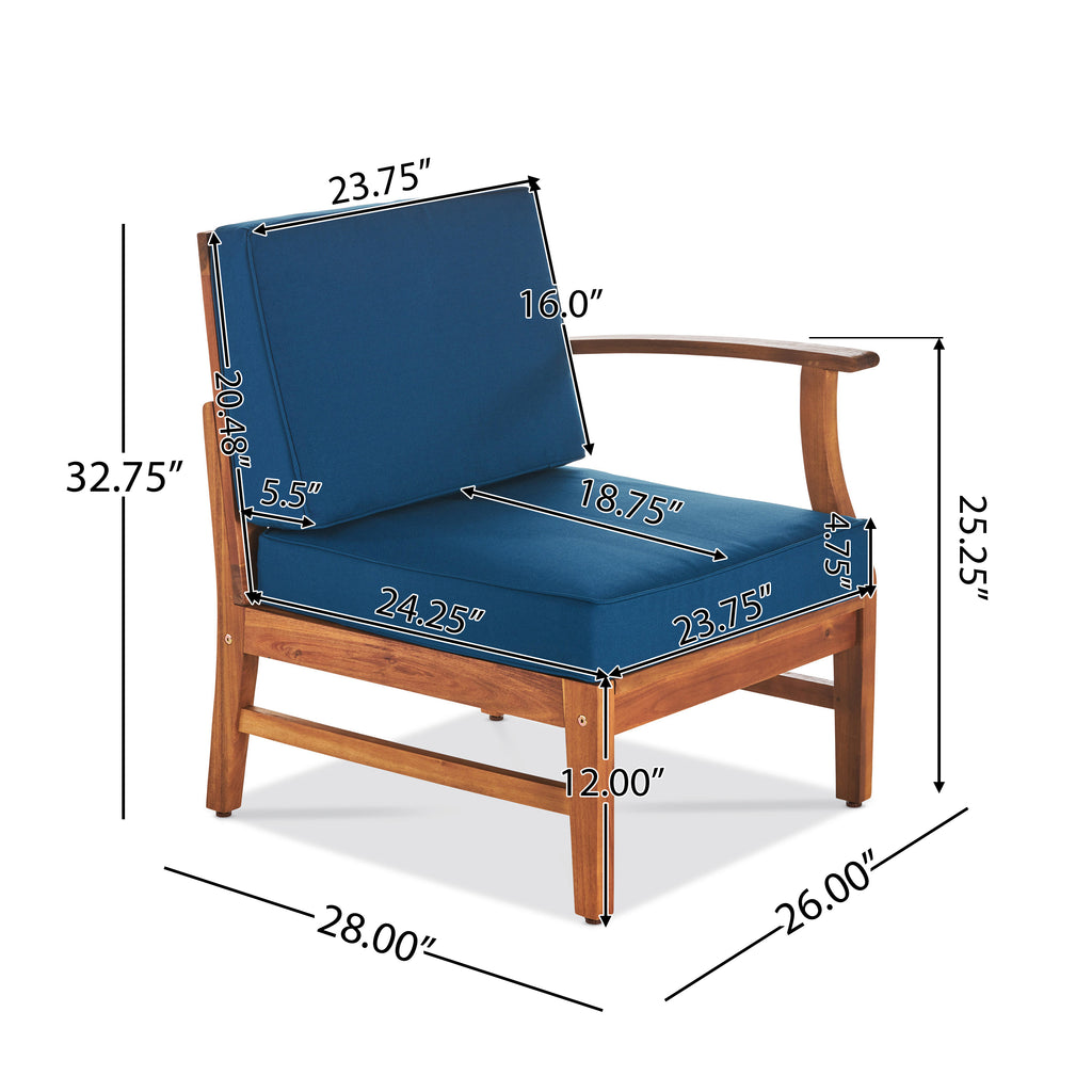 Perla Right Armchair