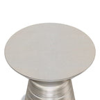 Sheridan 18-Inch Wide Metal Accent Table in Antique