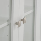 Acadian 24 Inch Wide Solid Wood Double Door Wall Cabinet