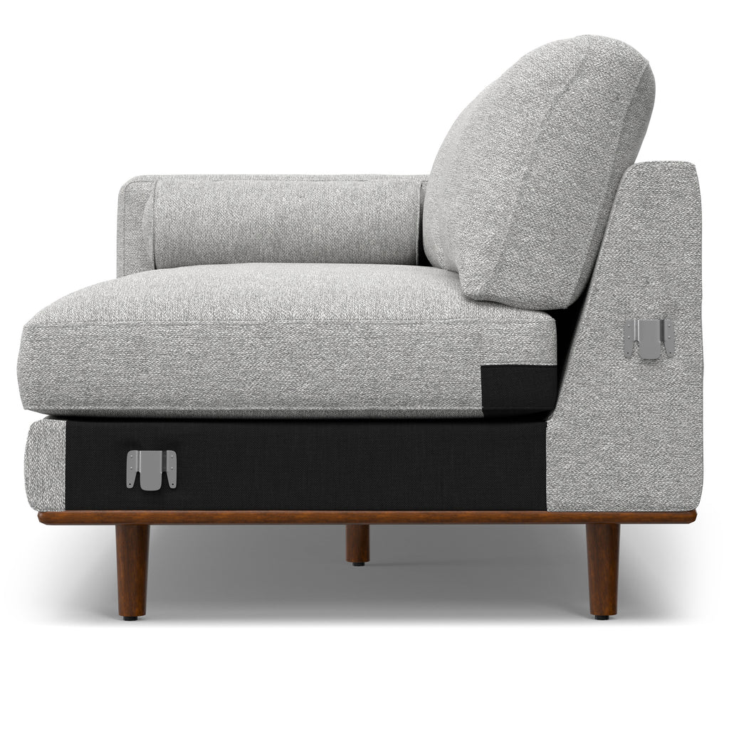 Morrison Right Sectional Sofa - Mist