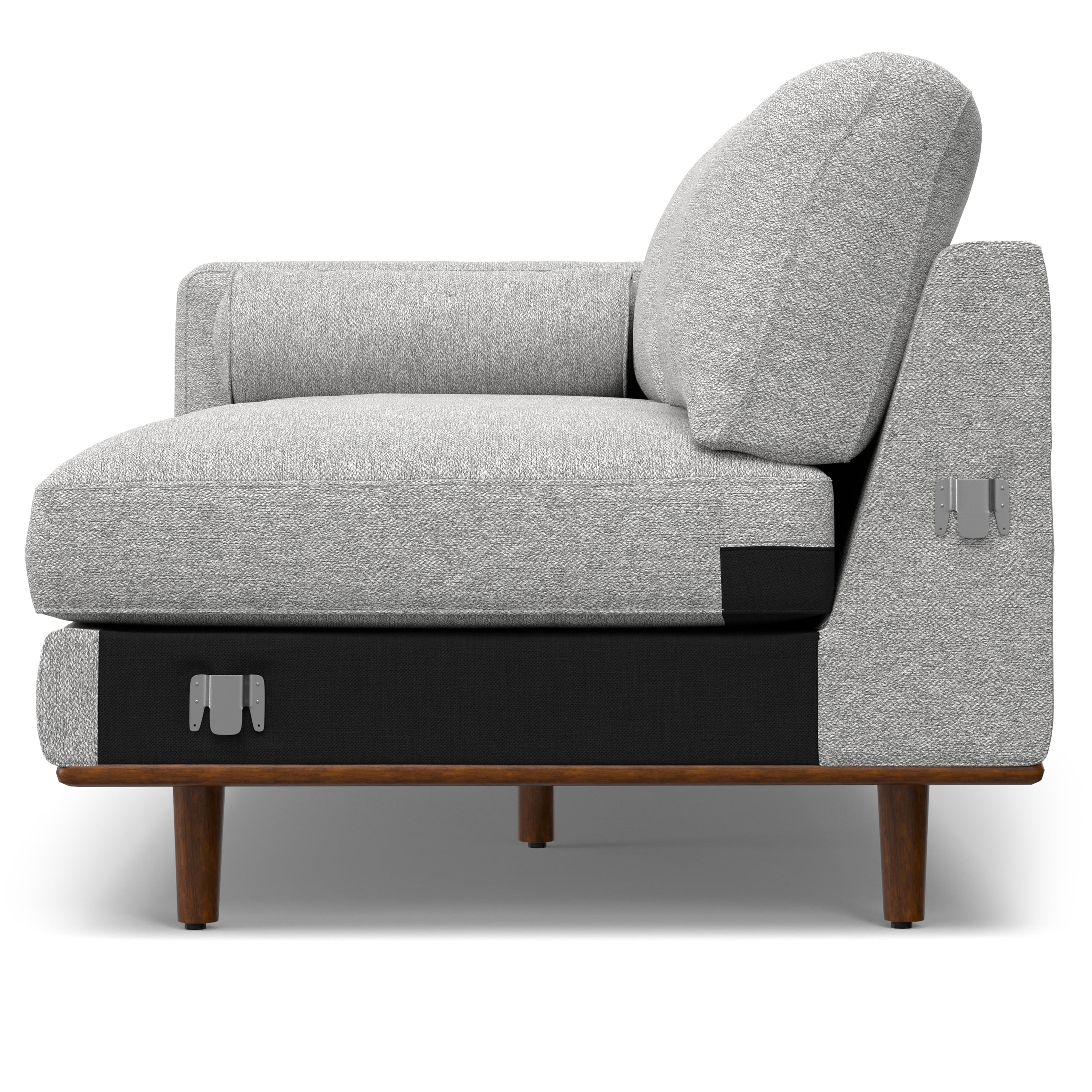 Morrison Right Sectional Sofa - Mist