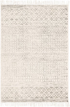 Valyermo Beige Hand Woven Cotton Rug - Clearance