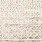 Valyermo Beige Hand Woven Cotton Rug - Clearance