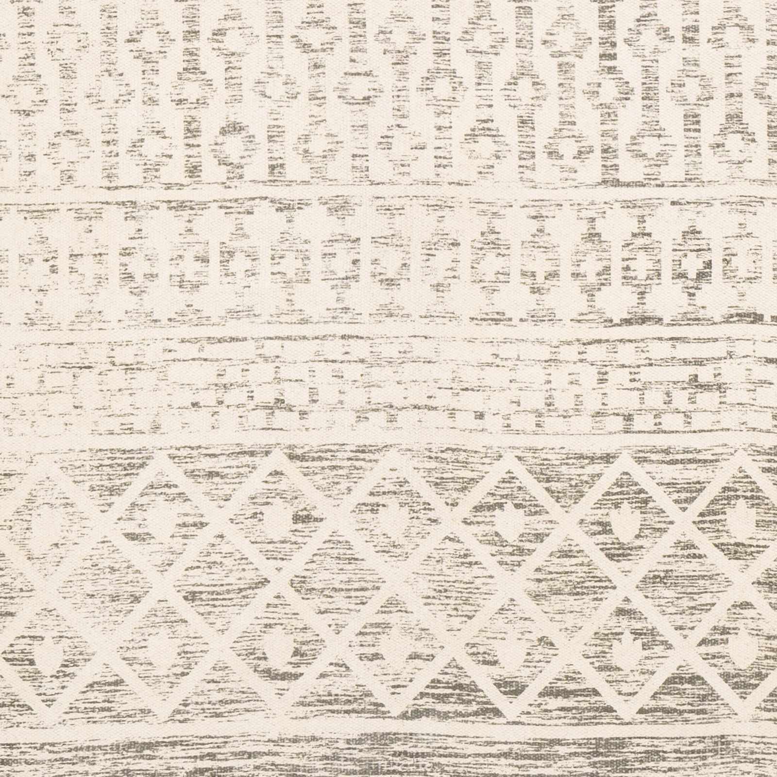 Valyermo Beige Hand Woven Cotton Rug - Clearance
