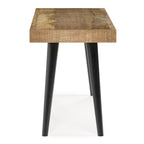 Durham 43 Inch Wide Solid Mango Wood Bench in Distressed