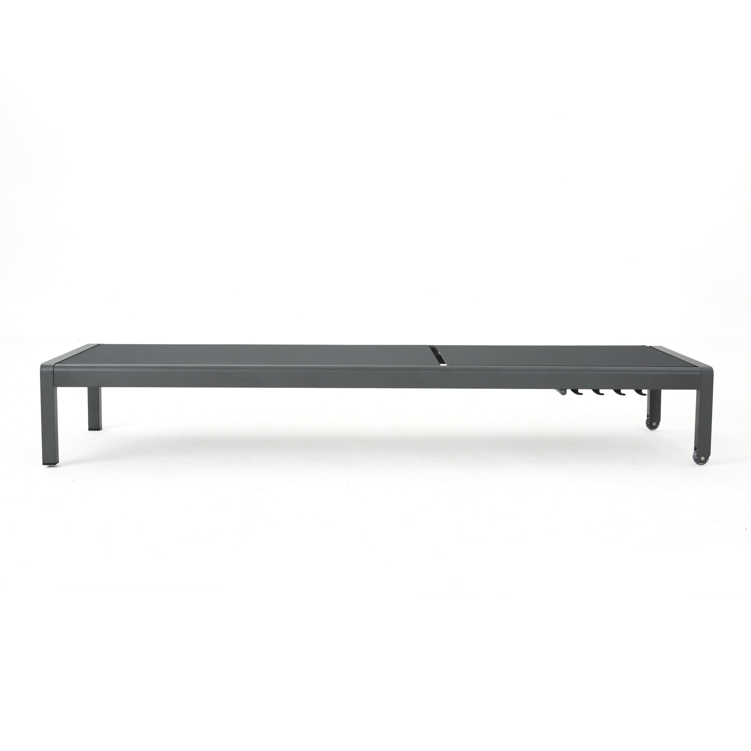 Cape Coral KD Chaise Lounge Grey (Set of 2)