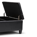 Harrison 36 Inch Wide Coffee Table Storage Ottoman