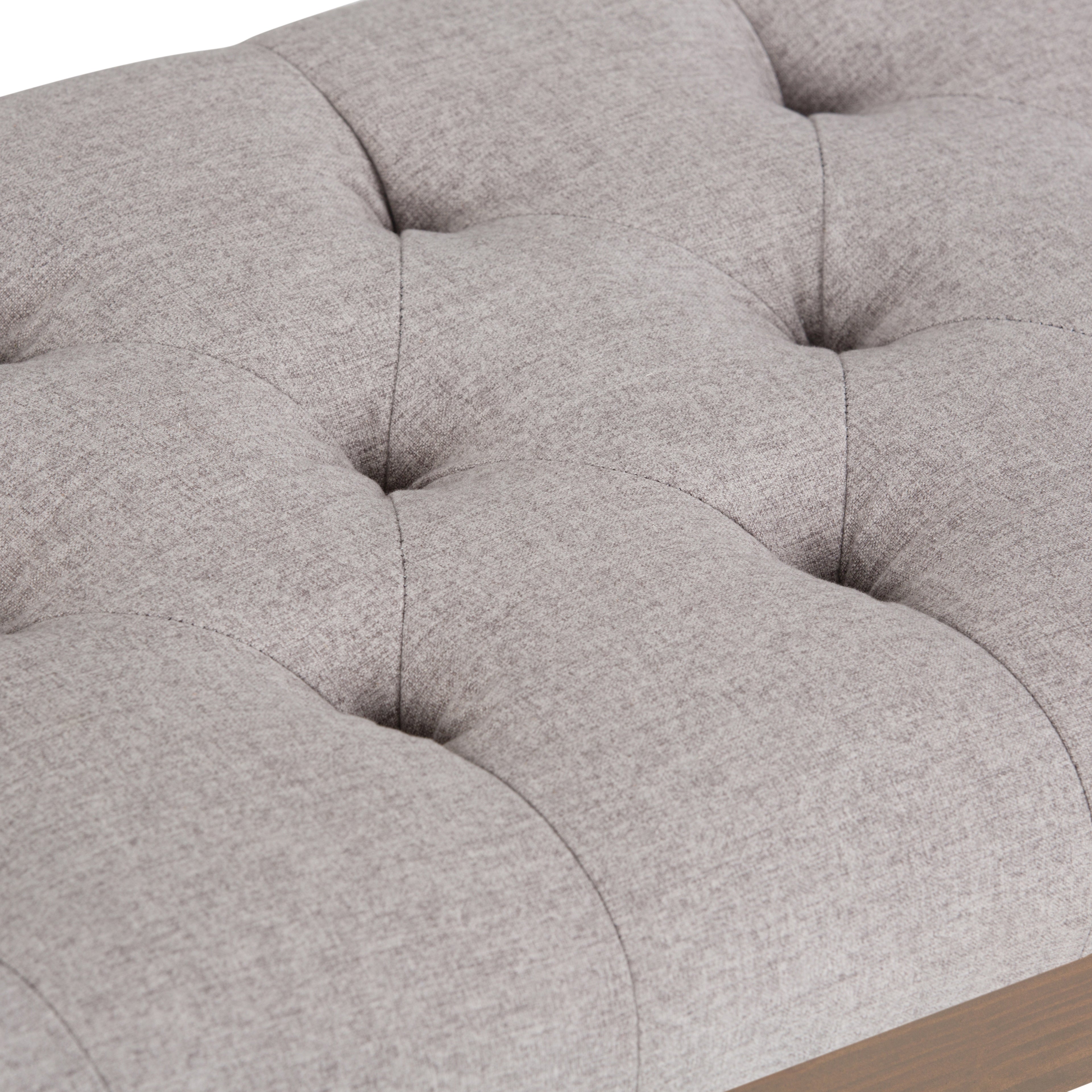 Waverly - Tufted Ottoman Bench - Cloud