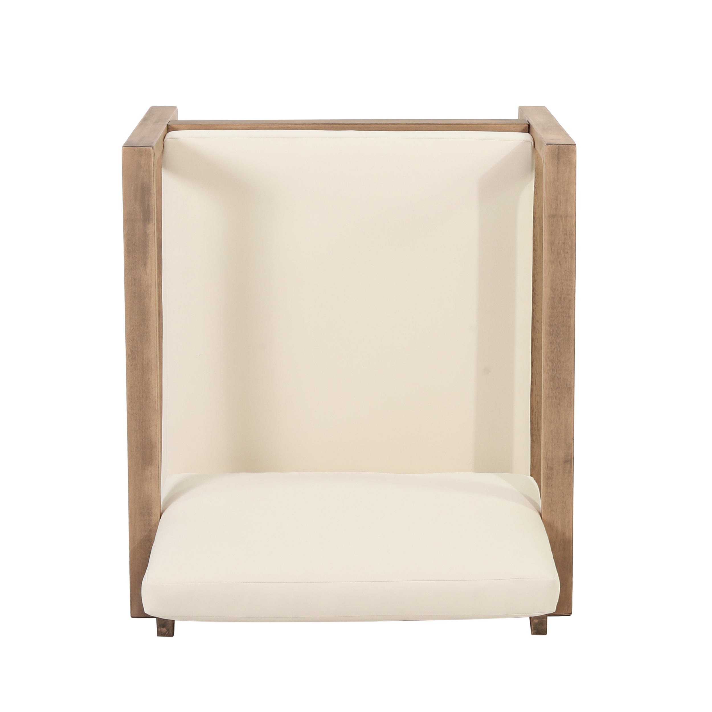 Outdoor Acacia Wood Patio Club Chair