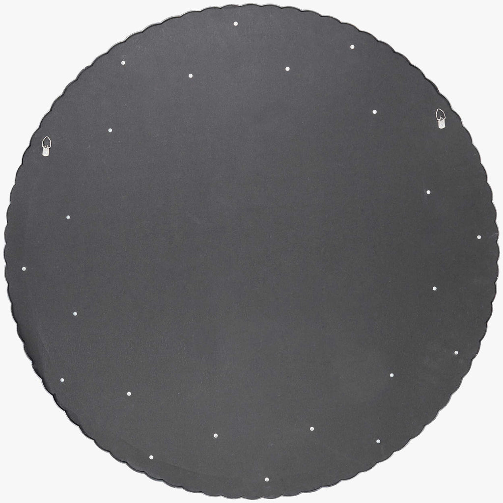 Polverigi Round White Mirror - Clearance