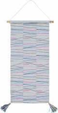 Verden Striped Multicolor Wall Hanging - Clearance