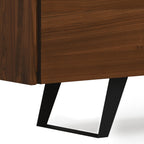 Lowry 72 Inch Wide Solid Wood TV Stand