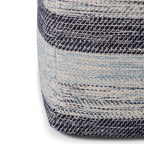 Clay 18 Inch Wide Square Pouf
