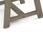 Sawhorse End Table - Distressed
