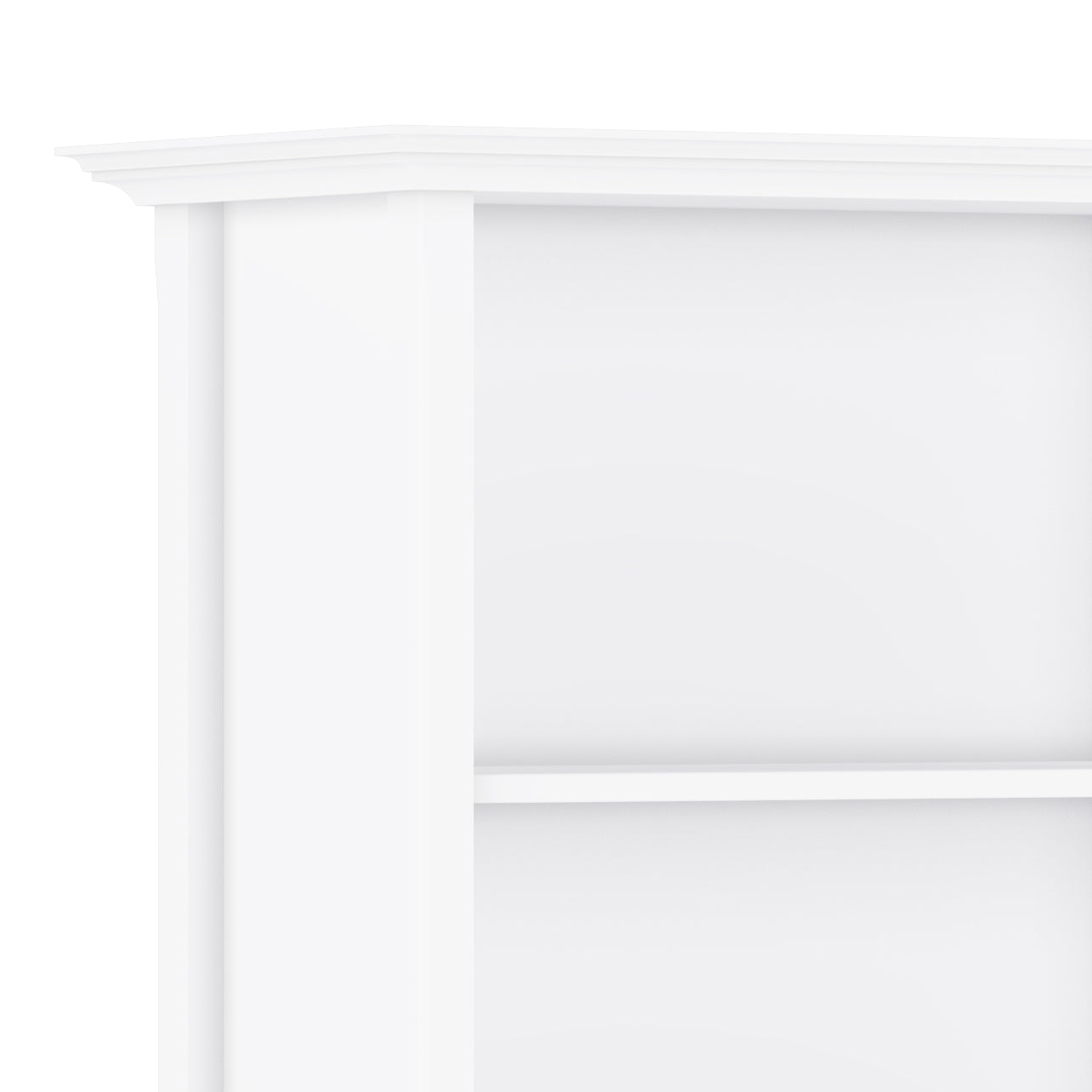 Amherst 30 Inch Solid Wood 5 Shelf Bookcase