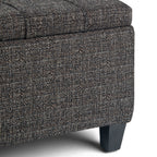 Harrison 36 Inch Wide Coffee Table Storage Ottoman