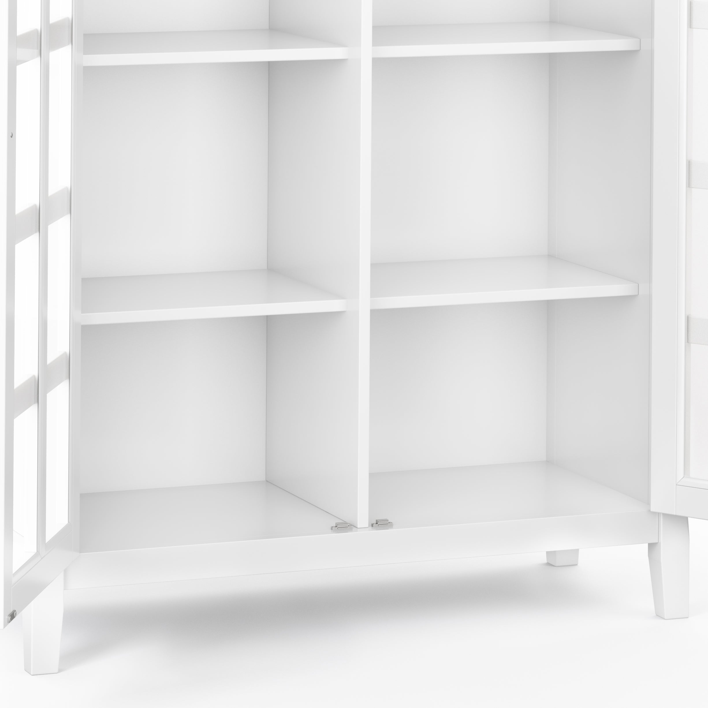 Acadian 39 Inch Wide Solid Wood Transitional Storage Cabinet