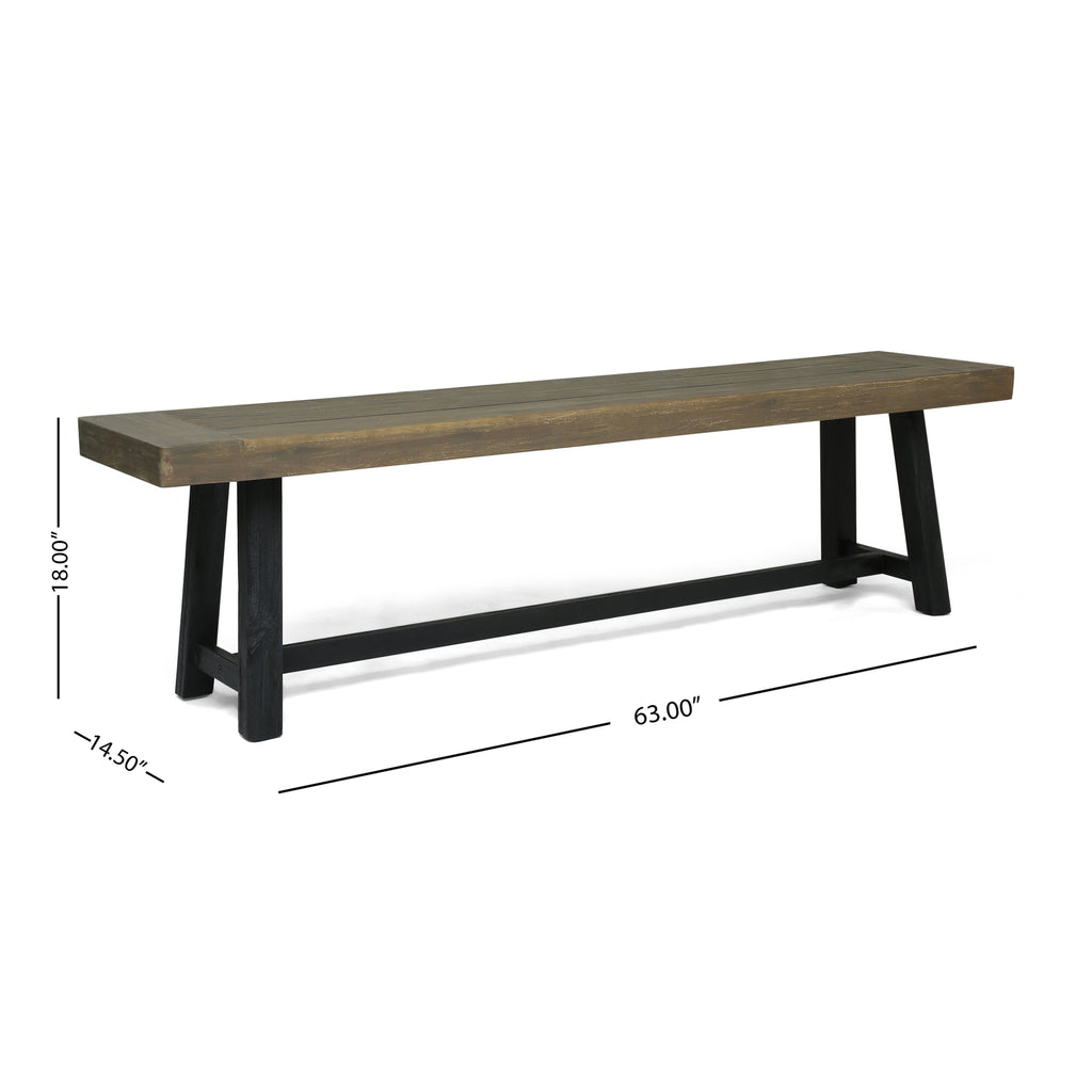 Acacia Outdoor Bench