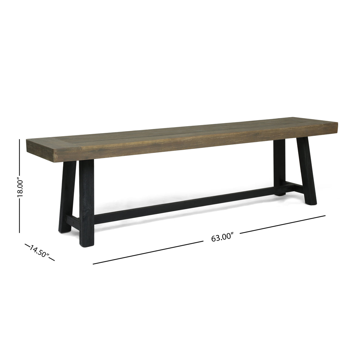 Acacia Outdoor Bench