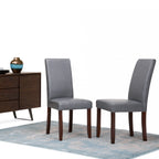 Acadian Parson Dining Chair (Set of 2) - Stone