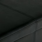 Avalon 48 Inch Wide Storage Ottoman Bench