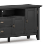Redmond 72 Inch Wide Solid Wood TV Stand