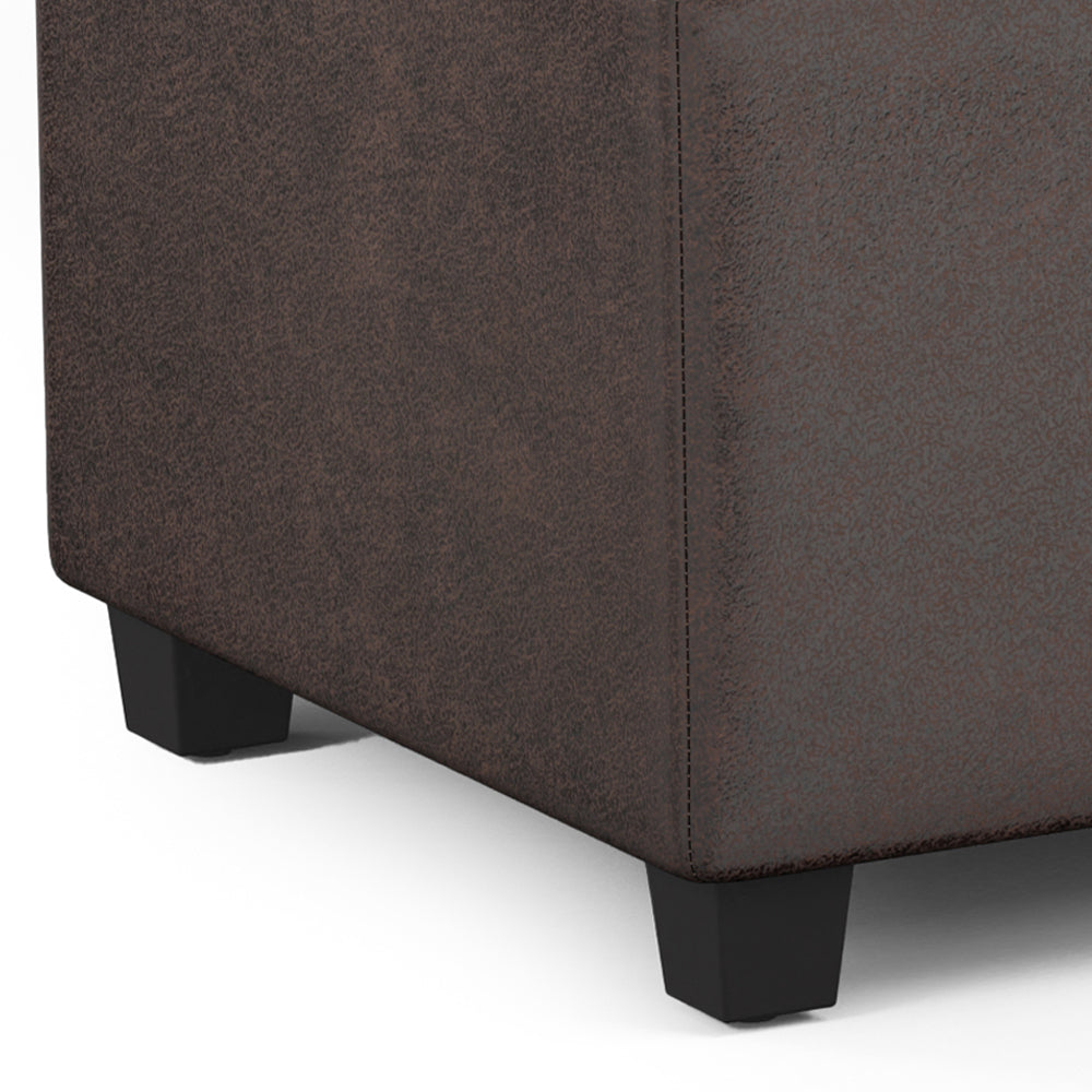 Avalon 54 Inch Wide Extra Large Storage Ottoman Bench