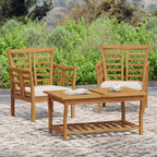 Caydon 2 Club Chairs + Table Set