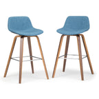 Randolph 28 Inch Seat Height Bentwood Counter/Bar Stool Set