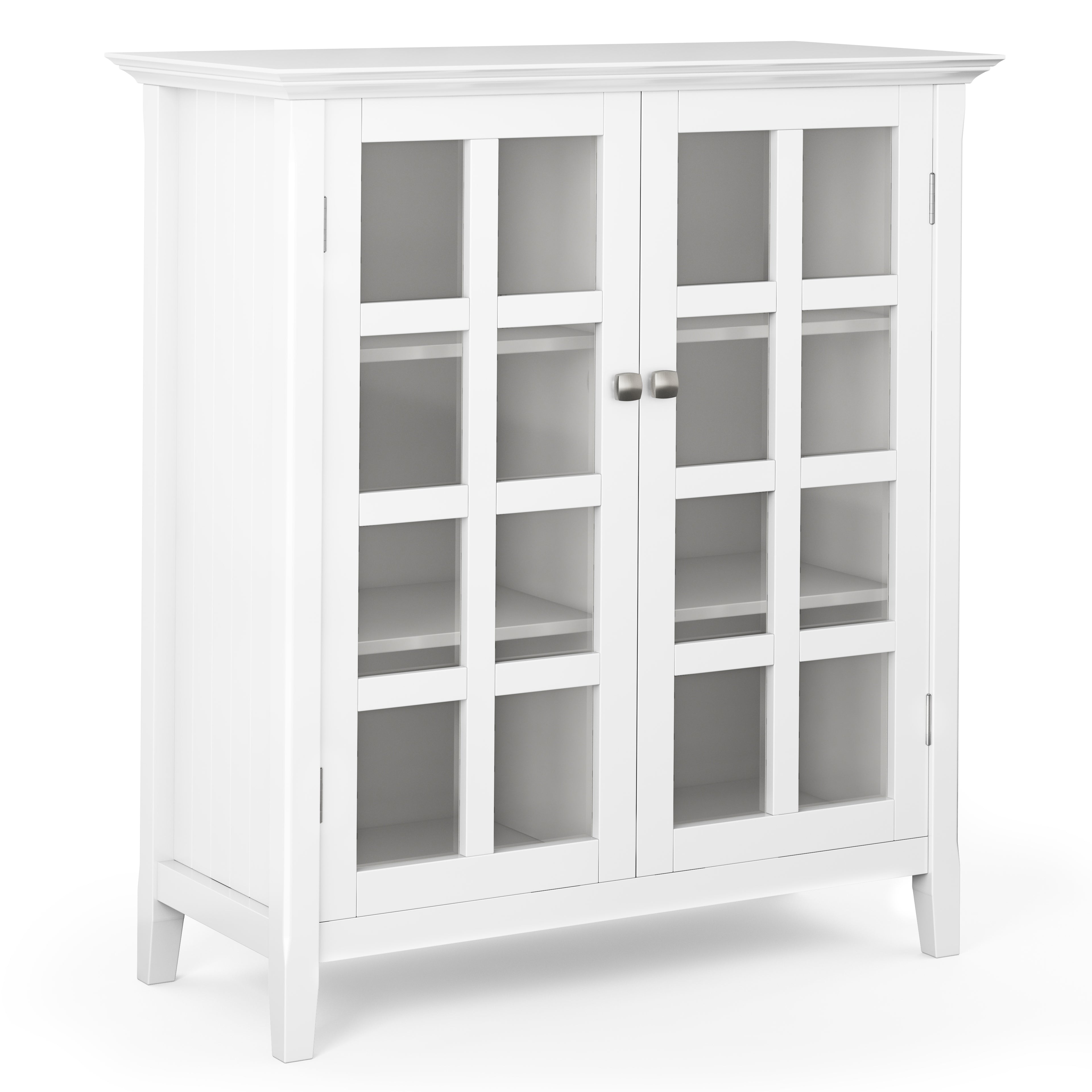 Acadian 39 Inch Wide Solid Wood Transitional Storage Cabinet