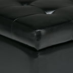 Cosmopolitan 34 Inch Wide Storage Ottoman