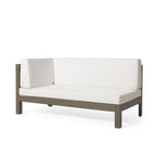 Brava X-Back Left Corner Bench of Set 2