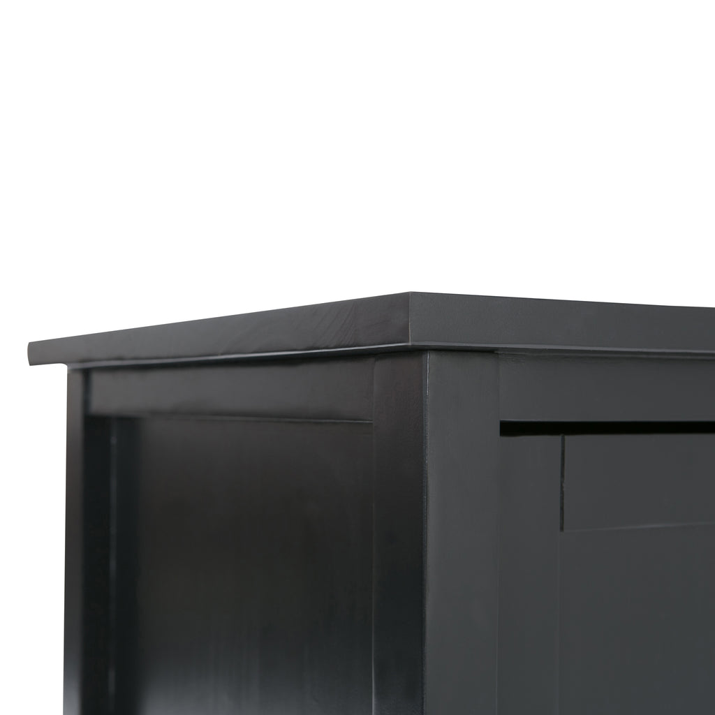 Warm Shaker 47 Inch Wide Solid Wood TV Stand