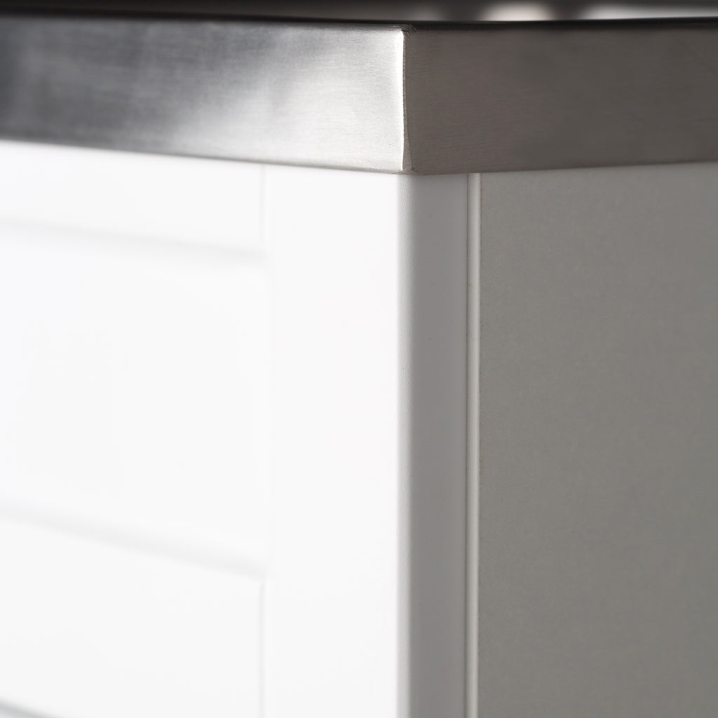 Hennessy Deluxe 24" Laundry Cabinet with Faucet and Stainless Steel Sink