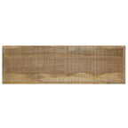 Durham 43 Inch Wide Solid Mango Wood Bench in Distressed