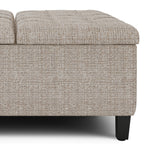 Harrison 36 Inch Wide Coffee Table Storage Ottoman