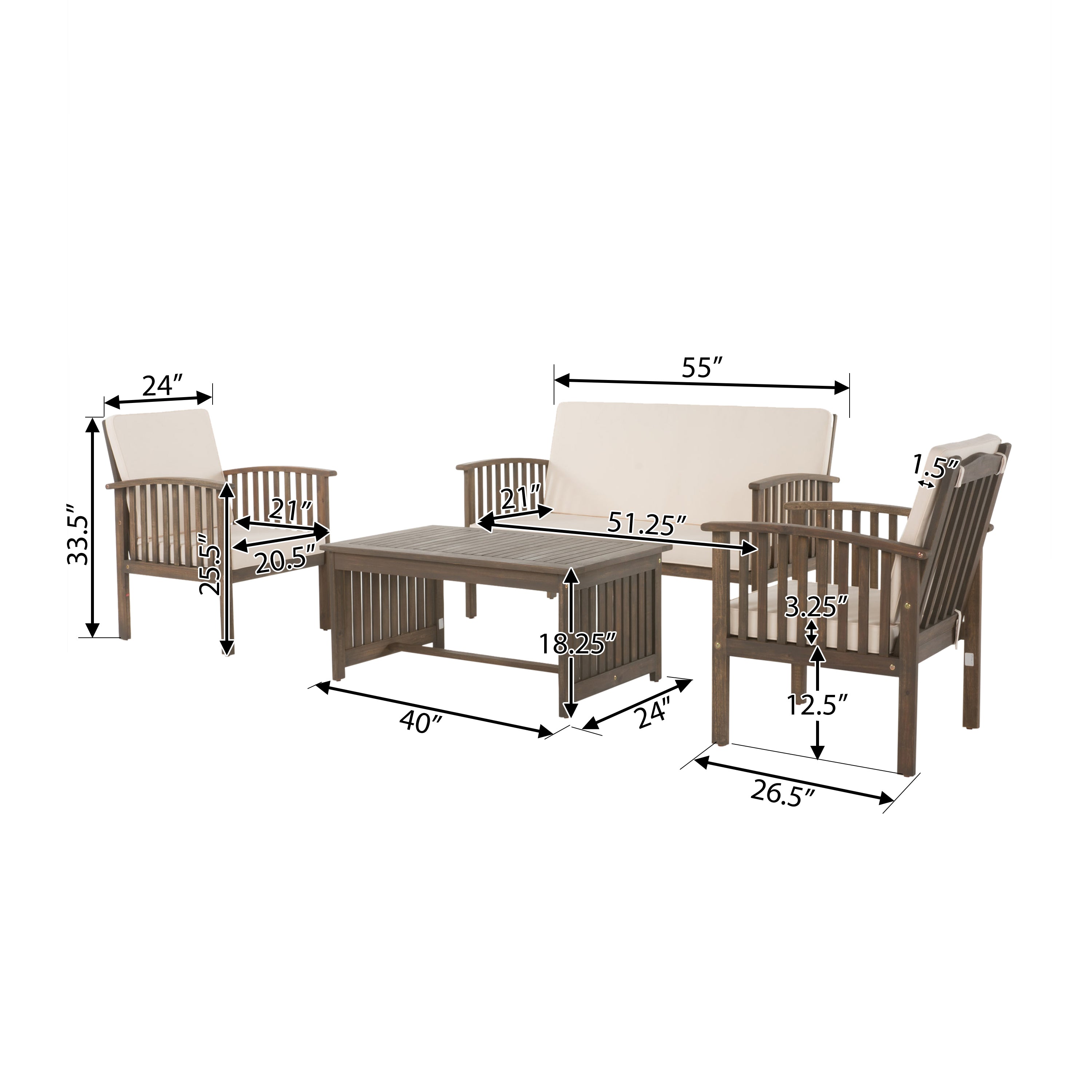 4PC Chat Set