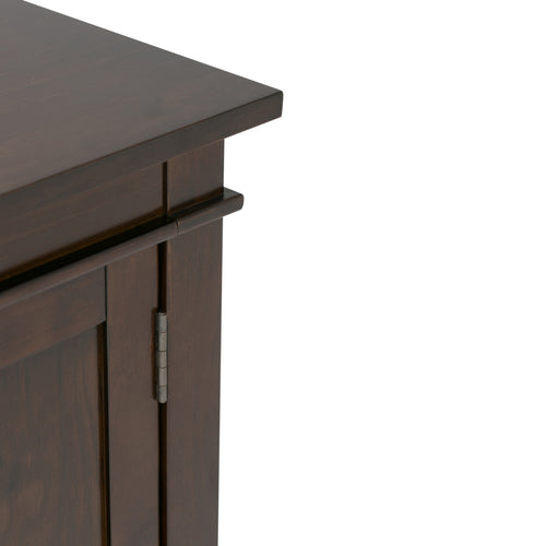 Carlton 54 Inch Wide Solid Wood TV Stand in Tobacco