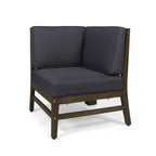 Perla Corner Chair, Dark