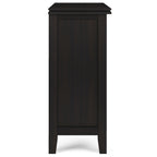 Artisan 30 Inch Wide Solid Wood Low Storage Cabinet in Hickory