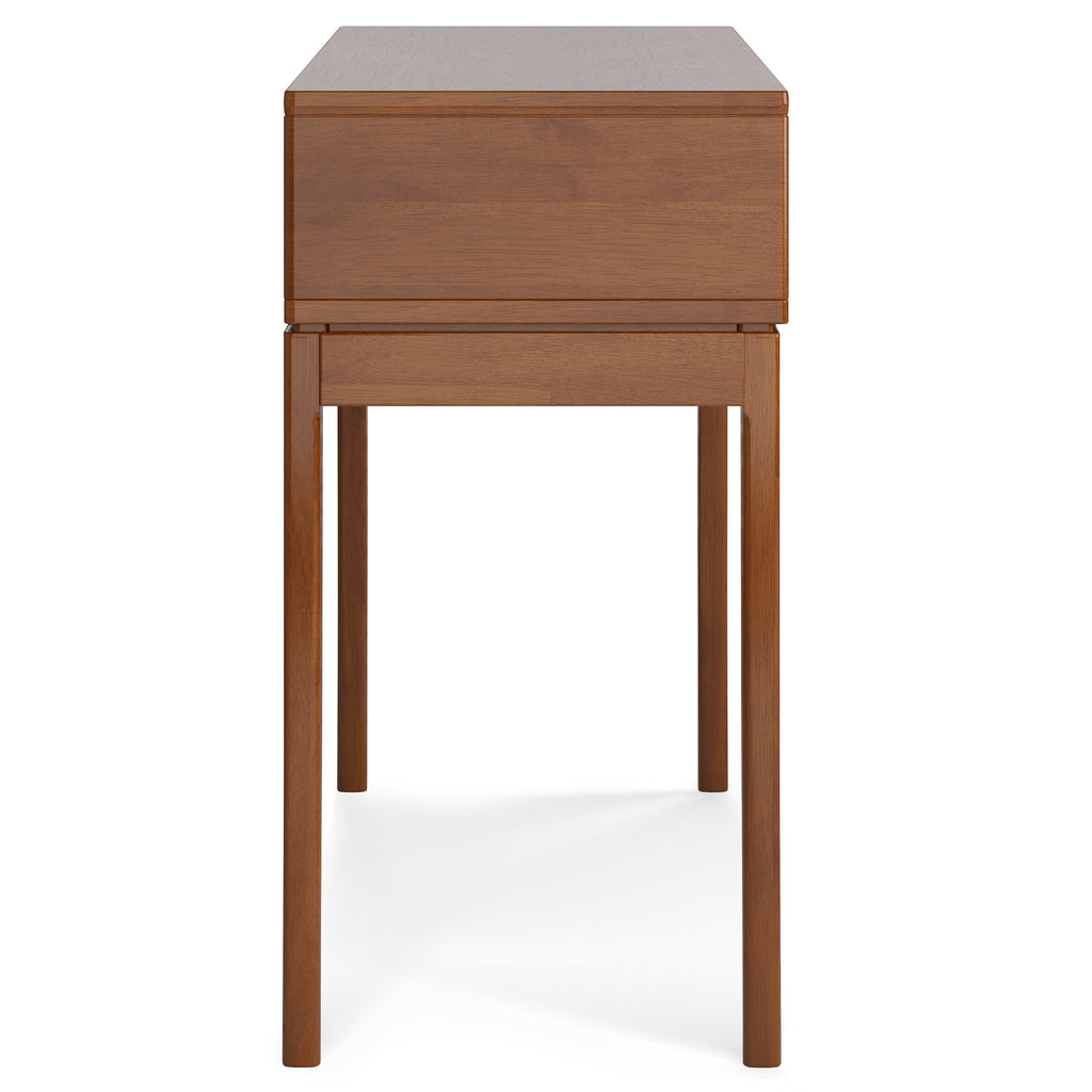 Harper 54 Inch Wide Solid Wood Console Sofa Table in Teak