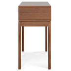 Harper 54 Inch Wide Solid Wood Console Sofa Table in Teak