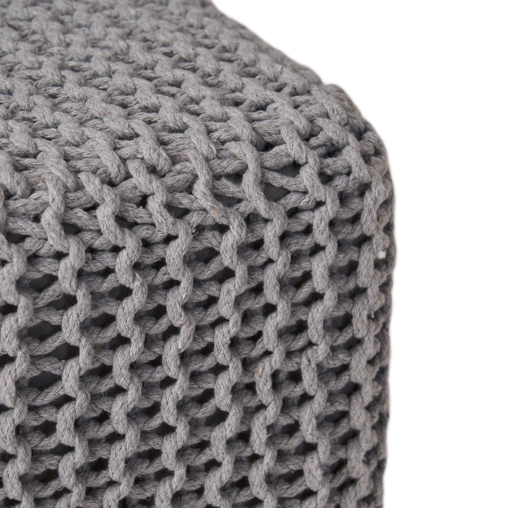 Knitted Foot Stool