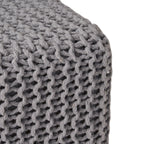 Knitted Foot Stool